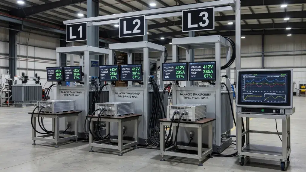 How to Run a 3-Charge Buffalo Electric Charging Demo: Three-Phase Charging and Battery Tests