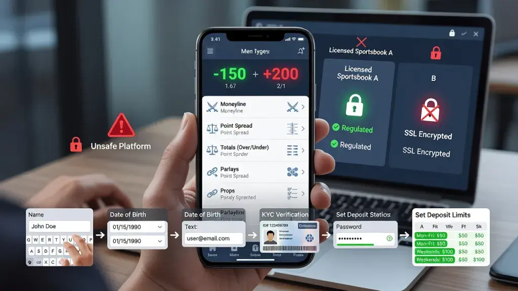 How to Bet Online Safely: Understanding Sports Betting Odds and App Registration Steps