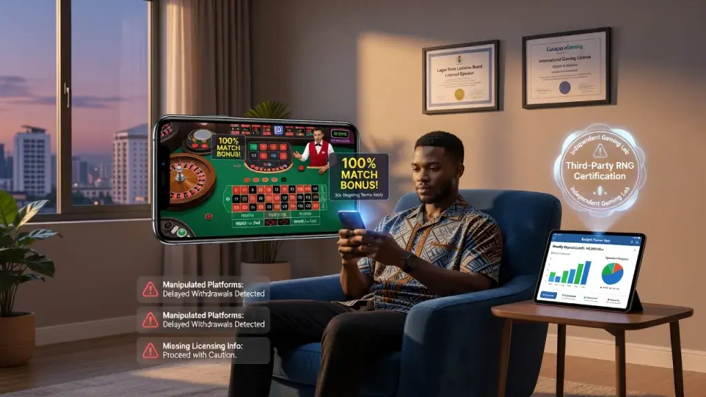 How to Play Casino Games on Mobile in Nigeria: Legality, Fairness, Bonuses, Budget Management, Account Access and Platform Checks